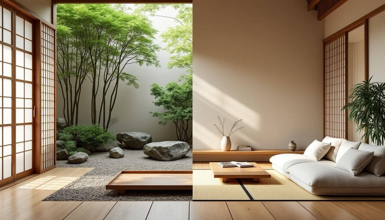 découvrez les différences clés entre la décoration zen et la décoration japandi : influences, matériaux, couleurs et ambiance pour mieux choisir le style qui correspond à votre intérieur.