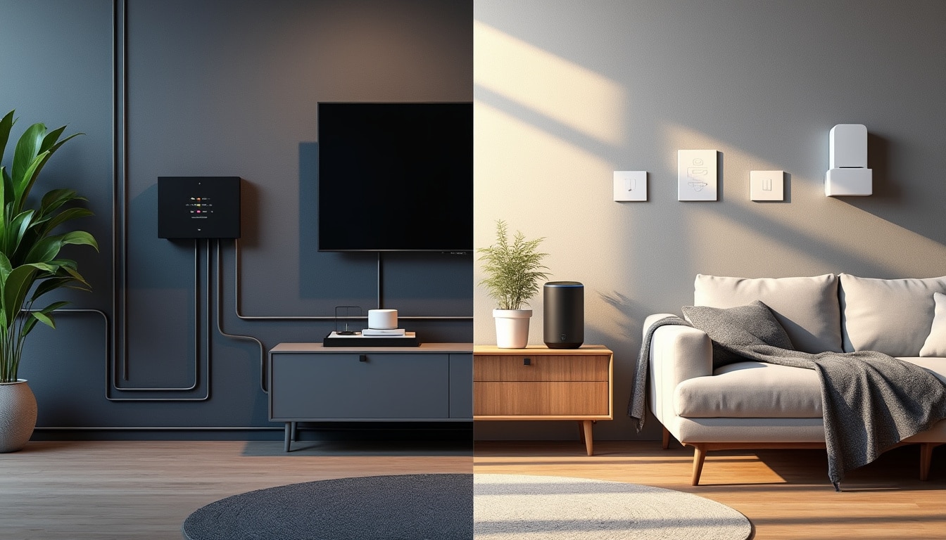 découvrez les principales différences entre la domotique filaire et la domotique sans fil : avantages, inconvénients, installation et choix selon vos besoins pour rendre votre maison intelligente.
