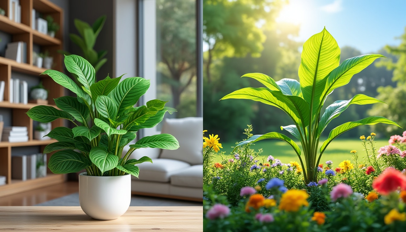 découvrez les principales différences entre une plante d’intérieur et une plante d’extérieur : conditions de culture, besoins en lumière, arrosage et conseils pour bien choisir selon votre environnement.