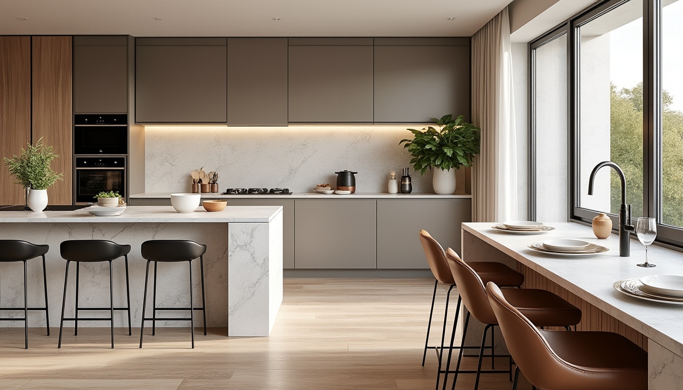 vous hésitez entre un îlot central et un bar pour votre cuisine ouverte ? découvrez les avantages et inconvénients de chaque option pour choisir l’aménagement qui correspond le mieux à votre espace et à vos besoins.