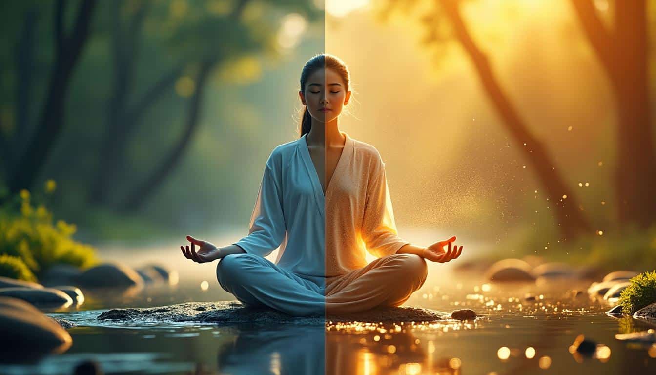 découvrez comment la mindfulness et la pensée positive, bien que différentes, convergent pour améliorer votre bien-être mental et émotionnel au quotidien.