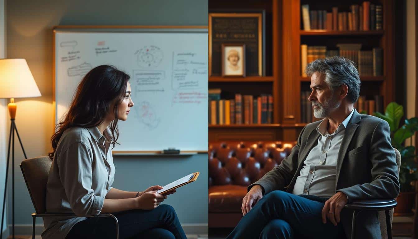 découvrez les différences entre la thérapie cognitivo-comportementale et la psychanalyse pour faire un choix éclairé adapté à vos besoins en santé mentale.