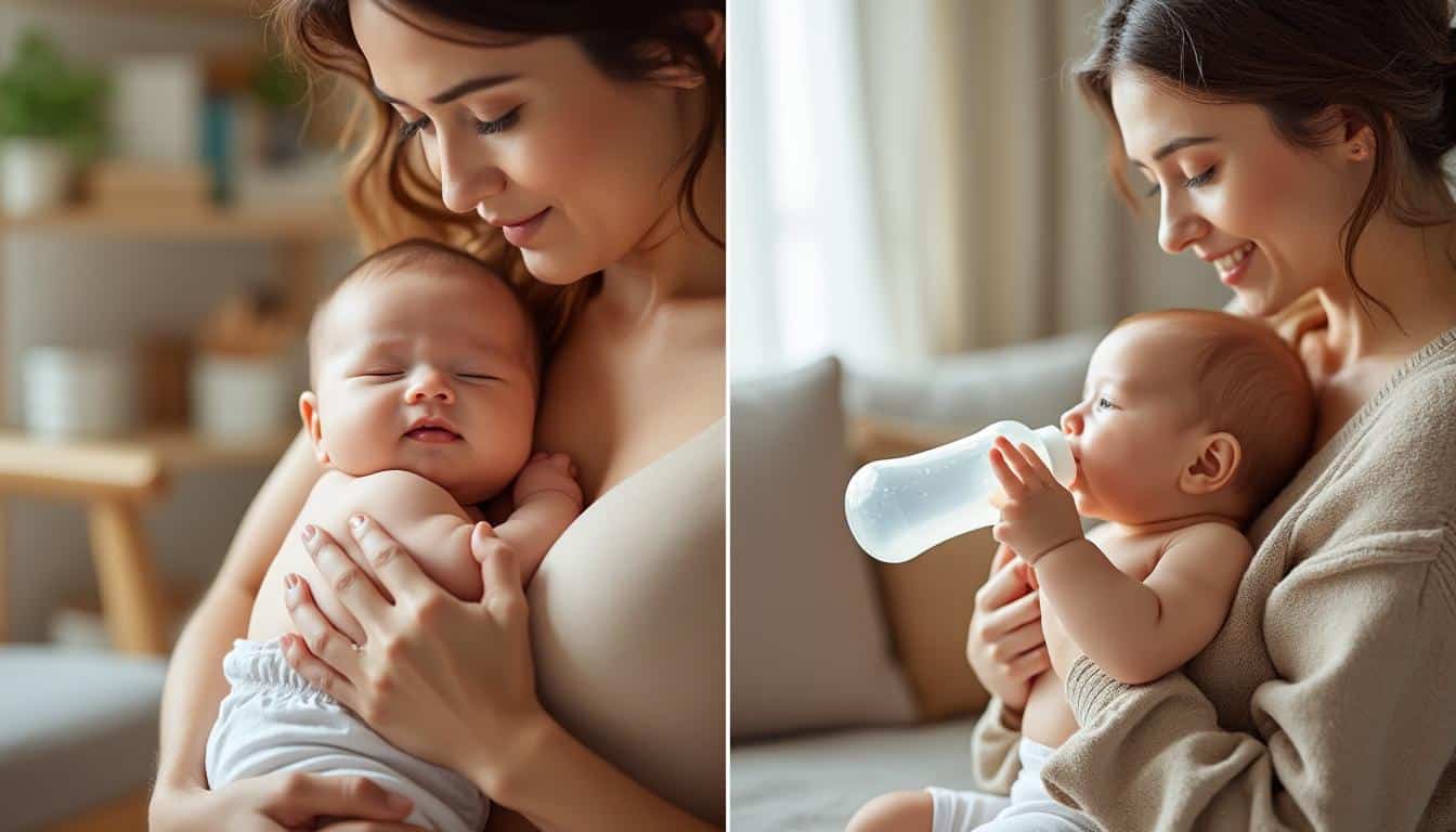 découvrez les principales différences entre l'allaitement exclusif et mixte, leurs avantages, ainsi que les conseils pour bien nourrir votre bébé.