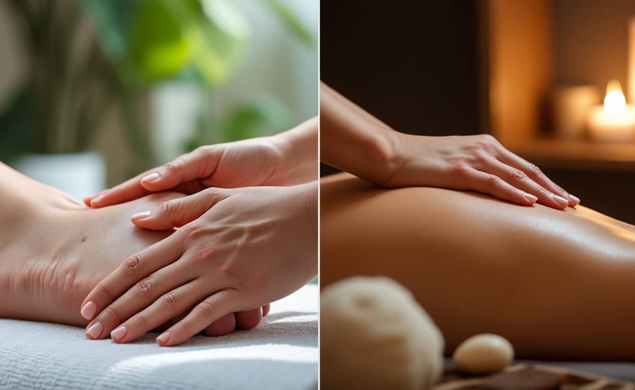 découvrez les principales différences entre la réflexologie plantaire et le massage bien-être, deux méthodes complémentaires pour améliorer votre santé et votre relaxation.