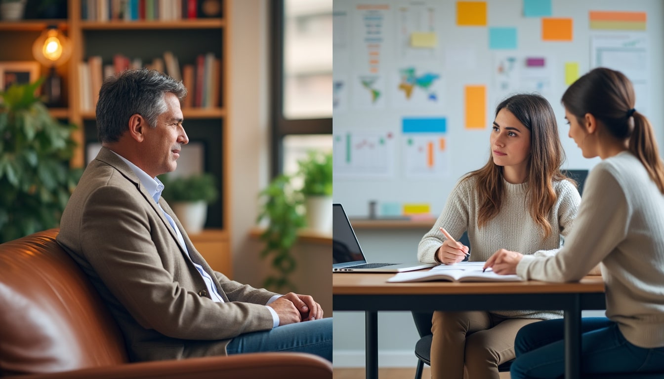 découvrez les différences clés entre le suivi psychologique et l'accompagnement éducatif pour mieux comprendre leurs objectifs, méthodes et bénéfices.