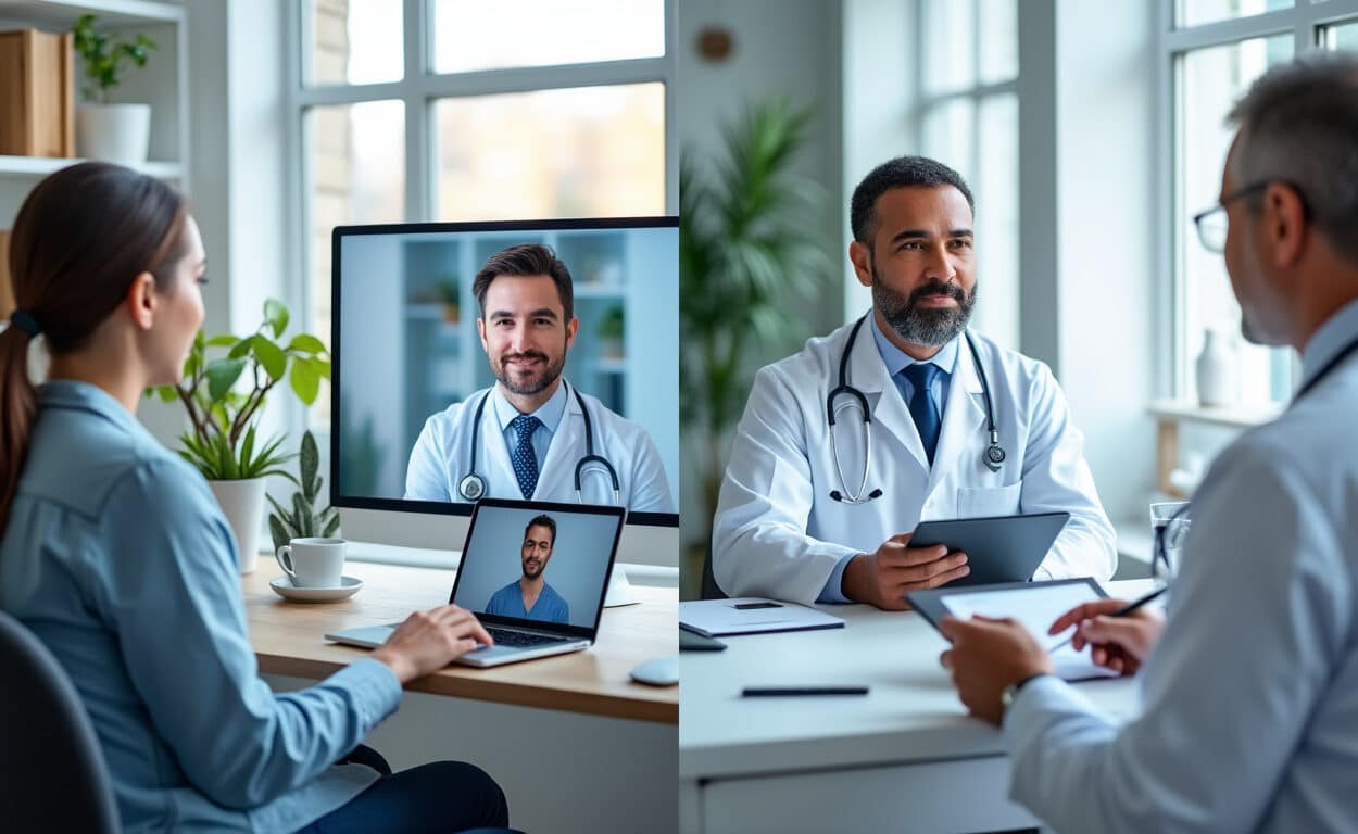 découvrez les avantages et limites des plateformes de diagnostic en ligne comparées aux consultations physiques pour mieux choisir votre mode de santé.