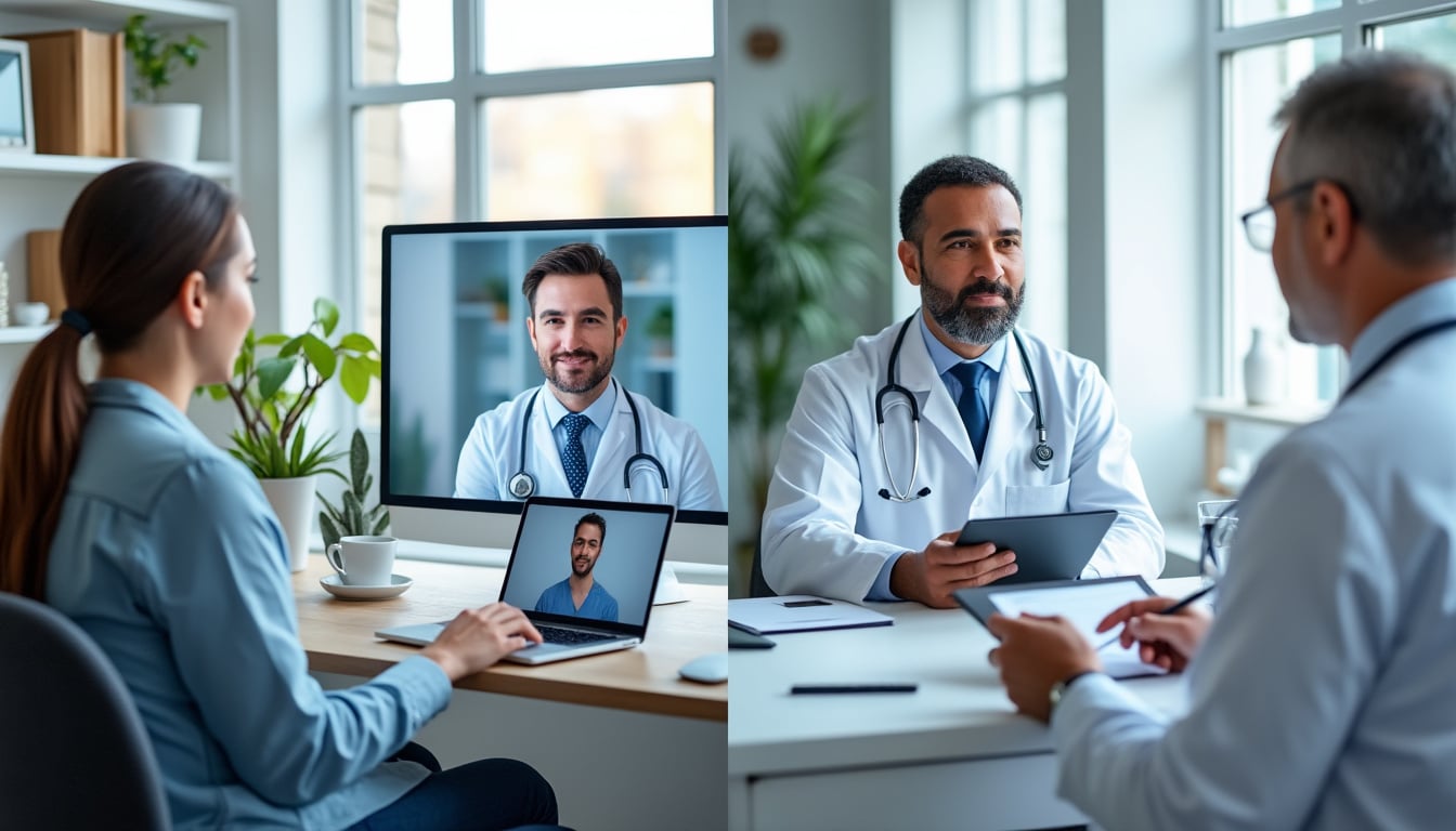 découvrez les avantages et limites des plateformes de diagnostic en ligne comparées aux consultations physiques pour mieux choisir votre mode de santé.
