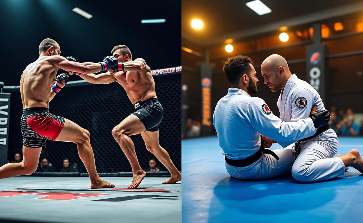découvrez les différences clés entre le mma et le jiu-jitsu brésilien, deux disciplines de combat populaires, en termes de techniques, objectifs et pratiques.