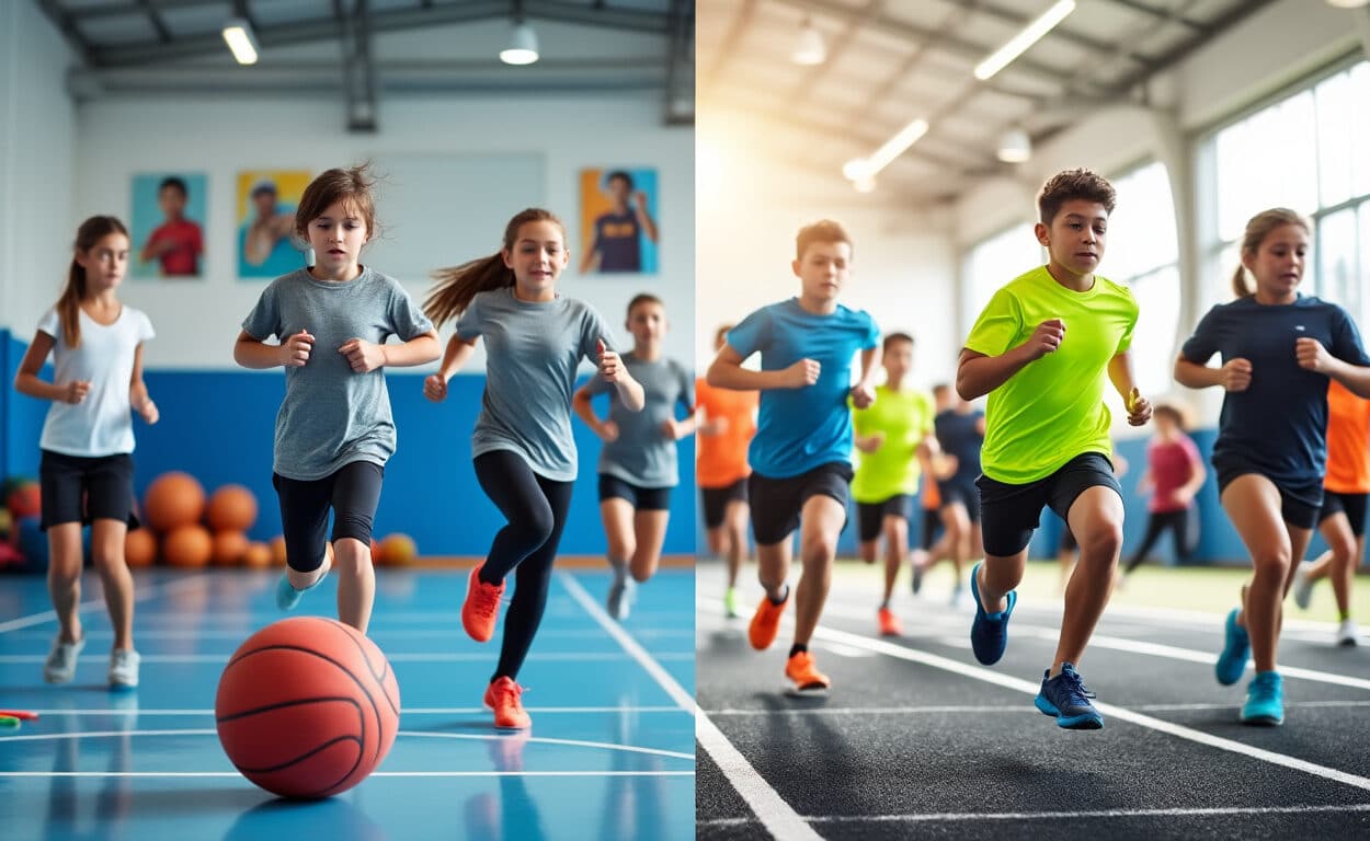 découvrez les principales différences entre l'éducation physique à l'école et la pratique sportive en club, leurs objectifs, méthodes et avantages respectifs.