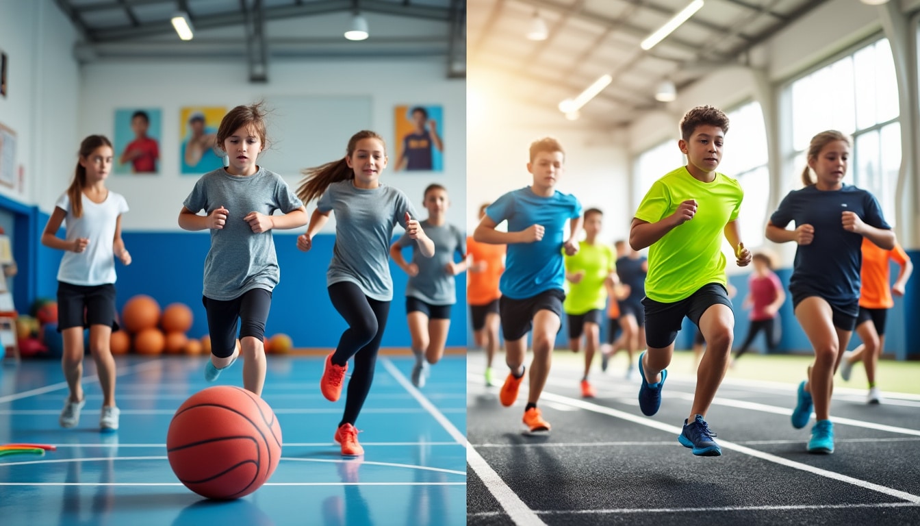 découvrez les principales différences entre l'éducation physique à l'école et la pratique sportive en club, leurs objectifs, méthodes et avantages respectifs.