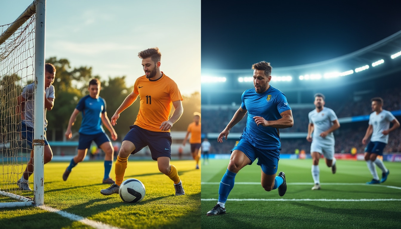 découvrez les principales différences entre le sport amateur et le sport professionnel, leurs pratiques, objectifs et niveaux d'engagement.