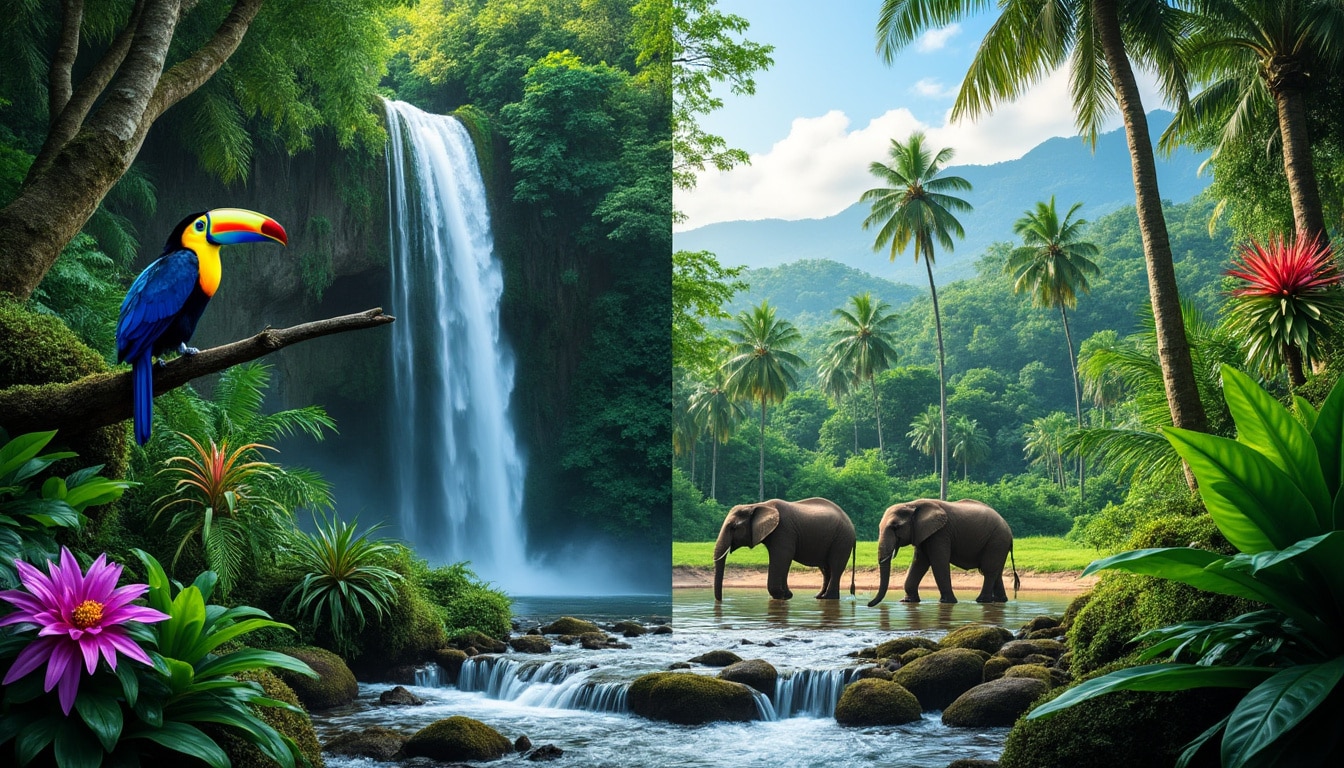 découvrez les différences entre le costa rica et le sri lanka pour un voyage nature inoubliable, entre biodiversité, paysages et expériences authentiques.