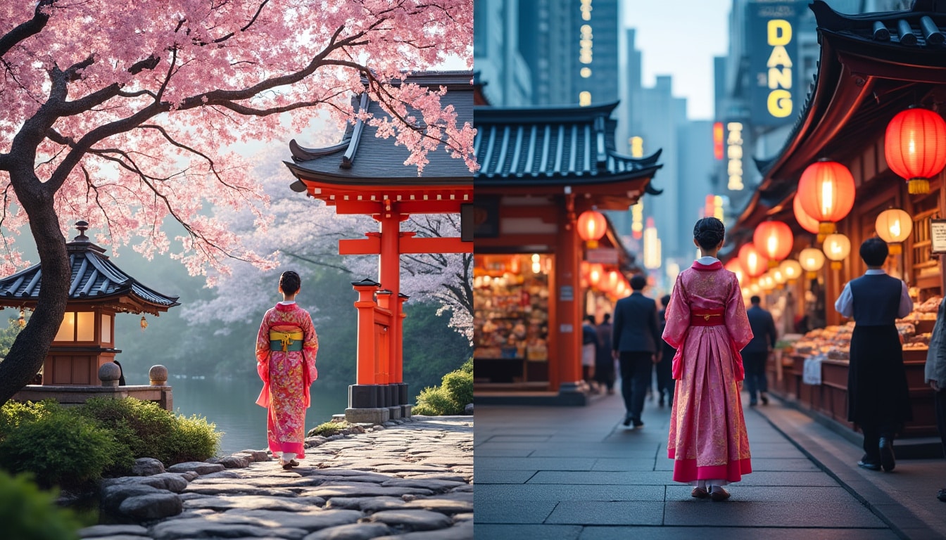 découvrez les différences culturelles entre le japon et la corée du sud et explorez quelle destination séduit le plus les voyageurs passionnés par l'histoire, la gastronomie et les traditions uniques.