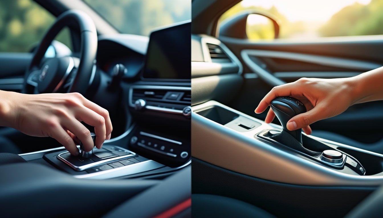 découvrez les différences clés entre une boîte automatique et une boîte manuelle, spécialement pour les jeunes conducteurs, afin de choisir la transmission la mieux adaptée à vos besoins et votre apprentissage.