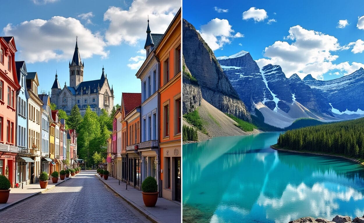 découvrez les principales différences entre voyager au québec et dans l’ouest canadien, des paysages aux cultures, pour préparer au mieux votre aventure au canada.