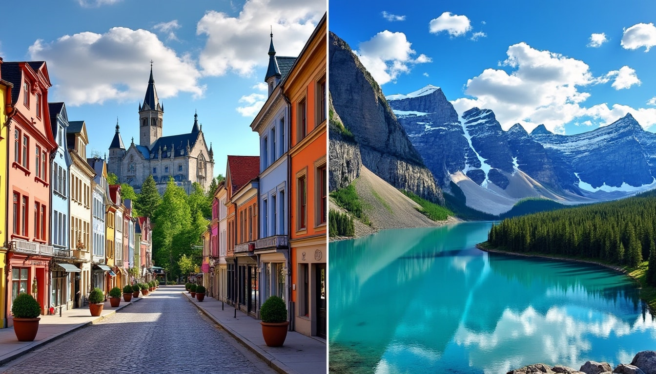découvrez les principales différences entre voyager au québec et dans l’ouest canadien, des paysages aux cultures, pour préparer au mieux votre aventure au canada.