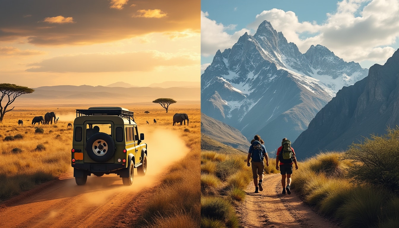 safari ou trek : découvrez les différences entre ces deux aventures et trouvez celle qui correspond à vos envies, votre rythme et votre goût de l’exploration.