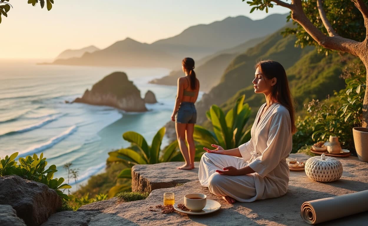 voyage bien-être ou retraite spirituelle : découvrez ce que les voyageurs recherchent vraiment entre détente, reconnexion à soi et quête de sens.