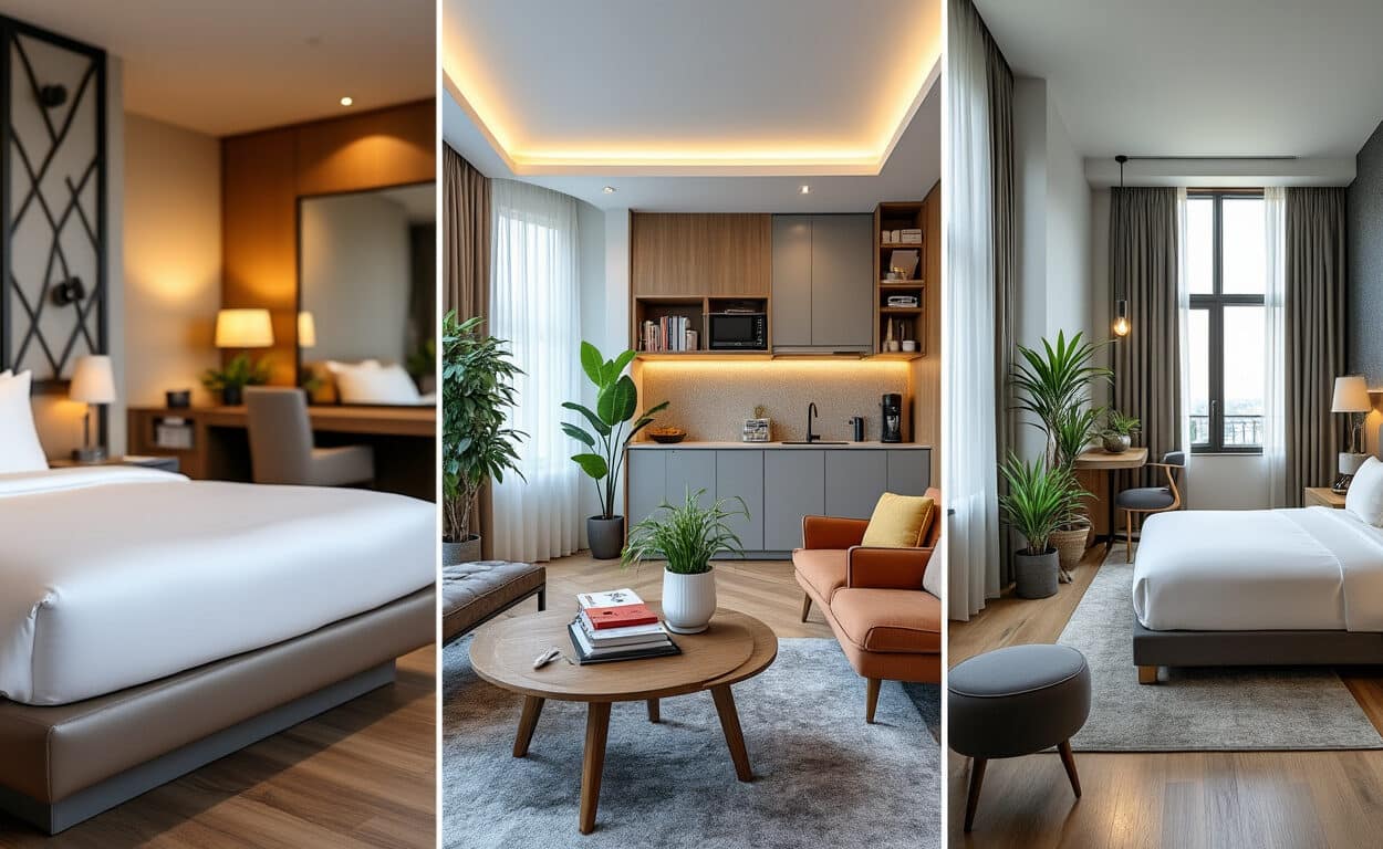 hôtel, airbnb ou résidence de tourisme : comparez services, prix et équipements pour choisir l’hébergement adapté à votre séjour.