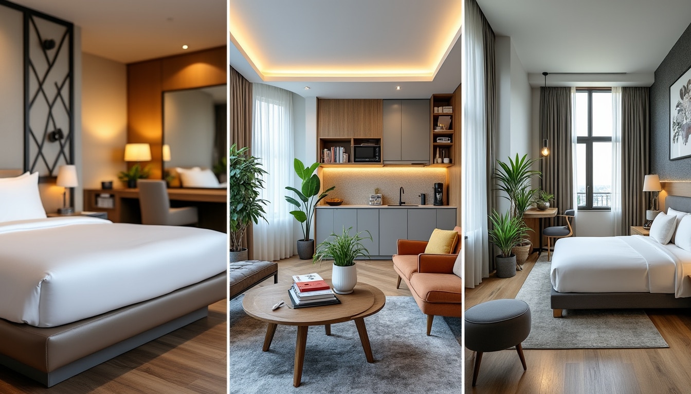 hôtel, airbnb ou résidence de tourisme : comparez services, prix et équipements pour choisir l’hébergement adapté à votre séjour.
