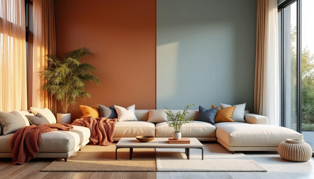 découvrez comment distinguer les couleurs chaudes et froides en déco, et comment les utiliser pour créer l’ambiance souhaitée dans chaque pièce.
