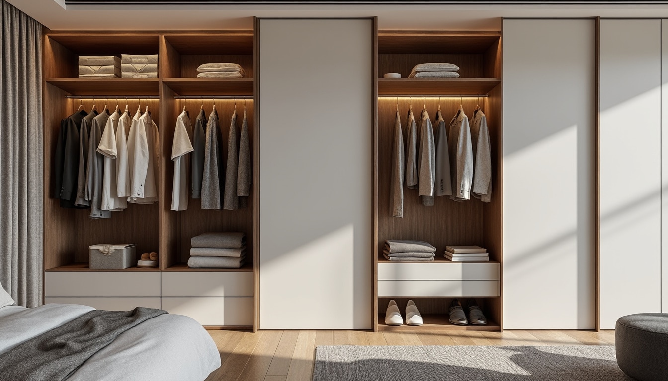 découvrez les différences entre dressing ouvert et dressing fermé : avantages, inconvénients et conseils pour choisir la solution adaptée à votre espace.