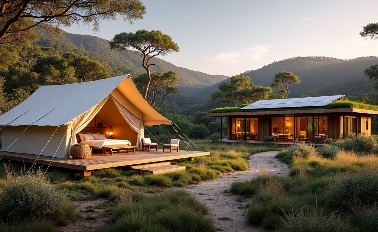 découvrez la différence entre glamping et éco-lodge : hébergements, confort, immersion dans la nature et engagement écologique.