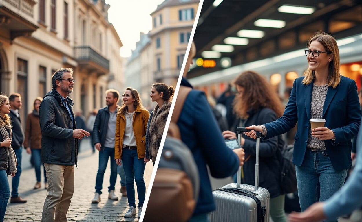 découvrez les différences entre un guide local et un accompagnateur : rôles, compétences et aide pour choisir le professionnel adapté à votre voyage.