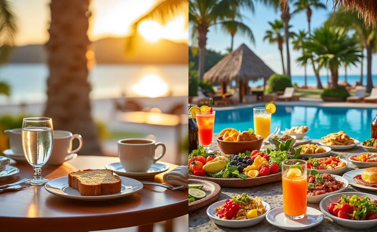 découvrez la différence entre pension complète et all inclusive : repas, boissons et services inclus, avec les points à vérifier avant de réserver.