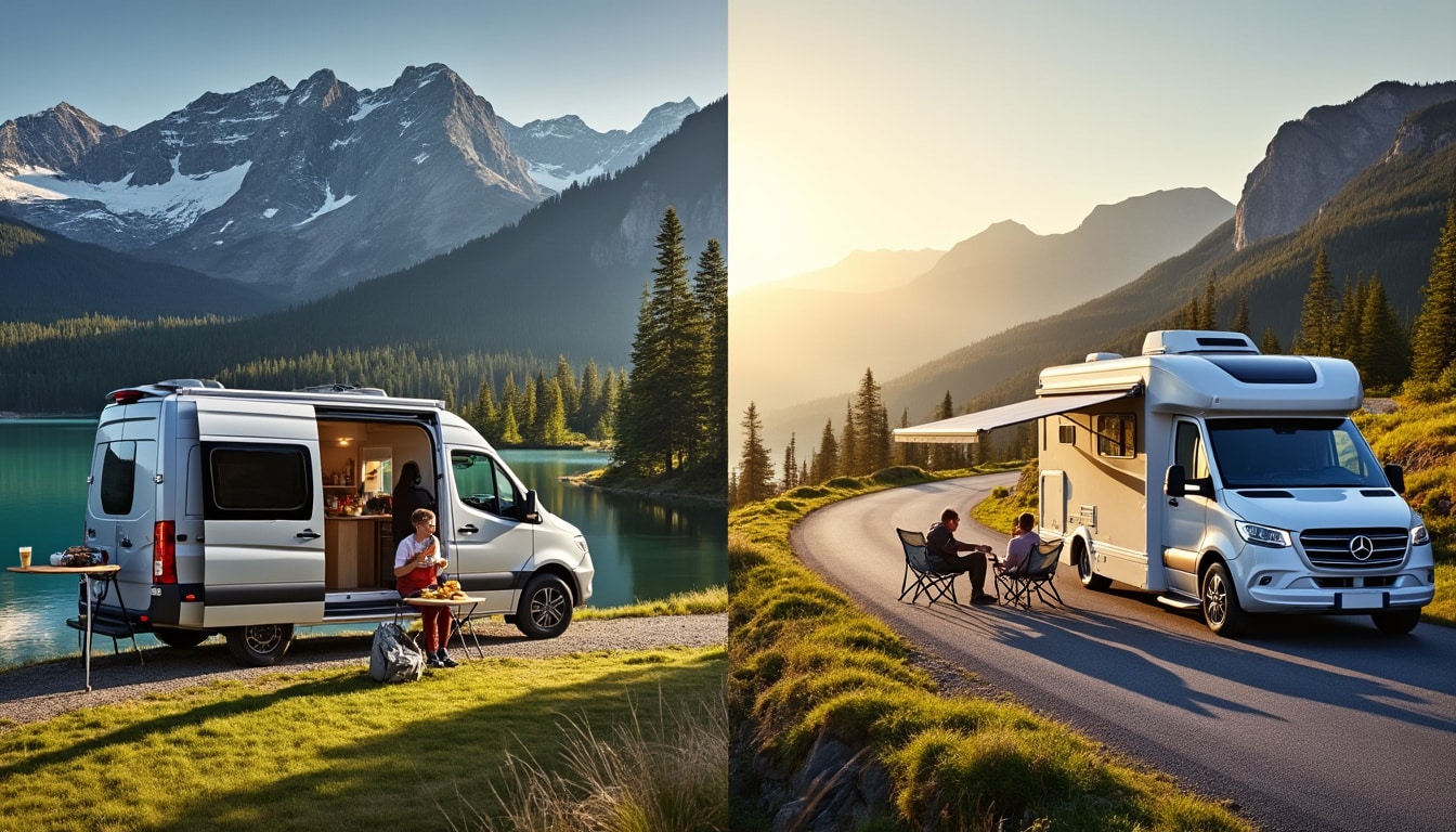 découvrez les différences entre un road trip en van et un voyage en camping-car : confort, liberté, budget et mode de vie pour choisir votre prochaine aventure.